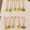 Dress Up Mini BJD  Buckle Necklace Chinese Beauty Mini  Gourd Necklace  Kids