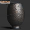 2pc/lot Kiln-changed Black Gilt Teacup Creative Tea Bowl Tea Cup Set Tea-tasting Meditation Cup Jianzhan Master Cups Teaset 50ml