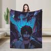 Arcane Flannel Blanket Viktor Game Anime Jinx Jayce Jesus Sevika  Soft Warm Throw Blanket for Bedroom Bedspread Sofa Bed Cover