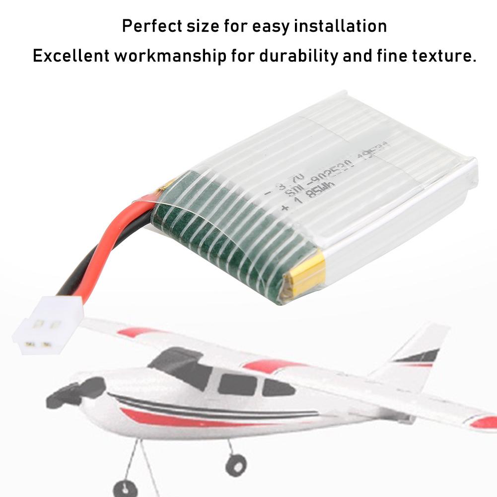 2PCS Replace Battery 3.7 V 500 MAH Fit for WLtoys F949 V931 XK K123 Remote Control Aircraft