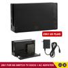 Прозрачный для NS Nintendo Switch зарядная док-станция HDMI-совместимая док-станция для телевизора подставка для Switch адаптер переменного тока блок питания вилка США