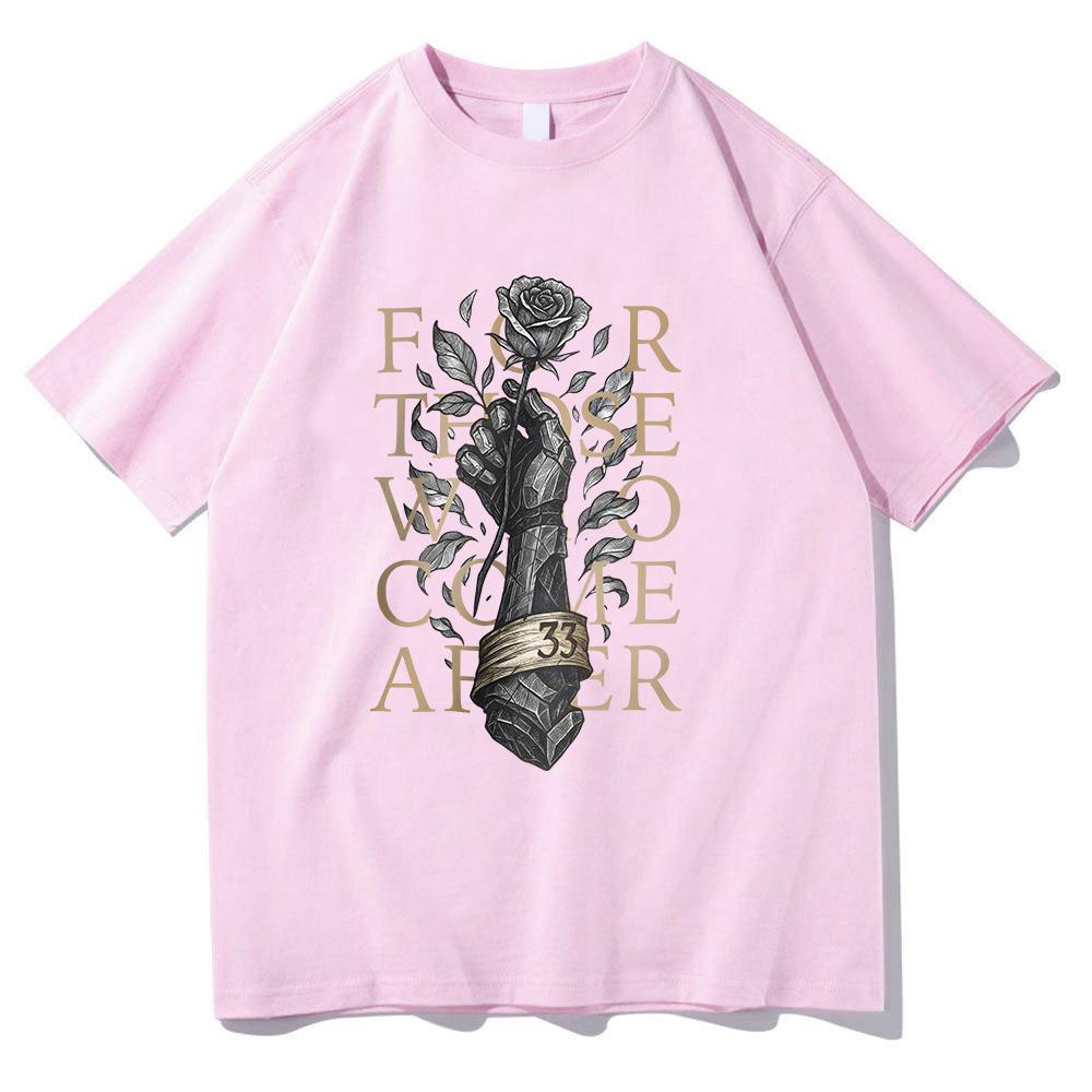 Clair Obscur Epedition 33 Игровая футболка Женская Мужская Модная Футболка с коротким рукавом Expedition 33 Повседневная Хлопковая футболка Ретро Графика Y2K