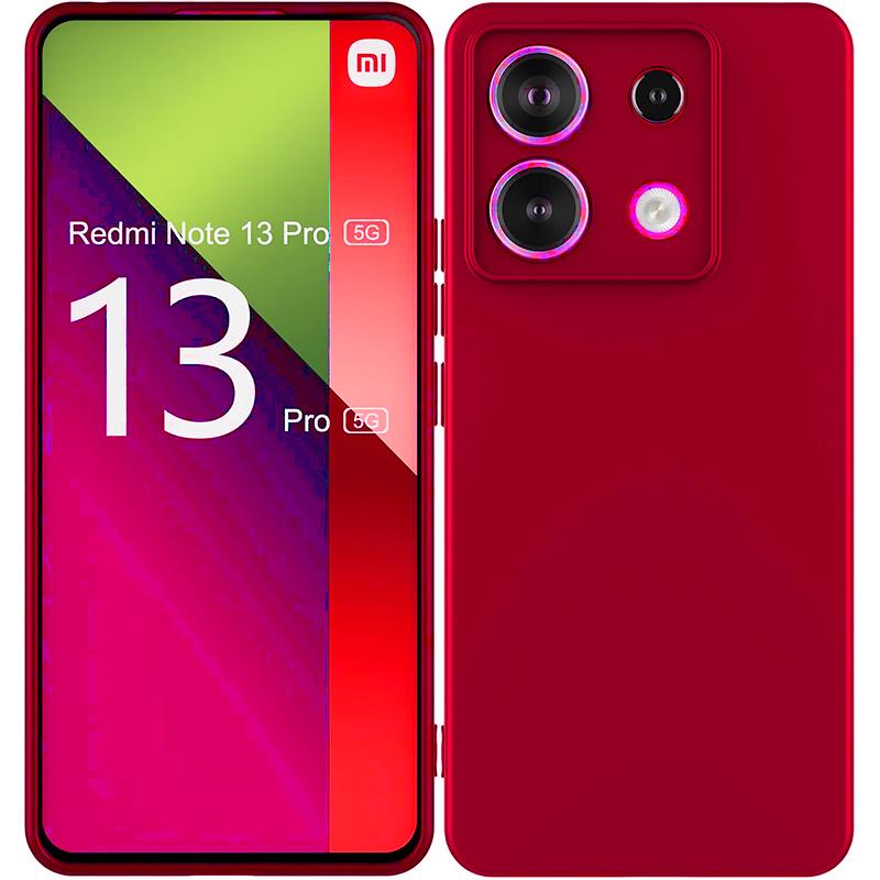 Жидкий силиконовый чехол для XiaoMi RedMi Note 13 Pro 5G/POCO X6 5G Жидкий силиконовый чехол, глобальная версия, защитный чехол для камеры всего тела, силиконовый чехол