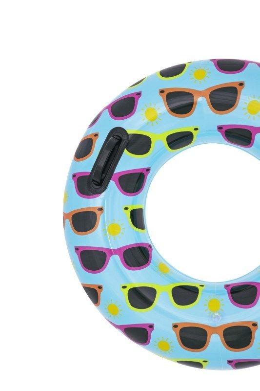 Inflatable ring with handles 76 cm Designer Bestway 36057