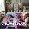 K-pop Demon Hunters: HuntRax Return carpet floor mats Living room and bedroom mats Bathroom mat Dormitory decoration Protective pad
