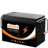 12.8V 100Ah Ebike Lifepo4 Battery EU US Stock 4S1P Pack 100A BMS Wholesale for Rv Solar Marine Lithium Iron Phosphate