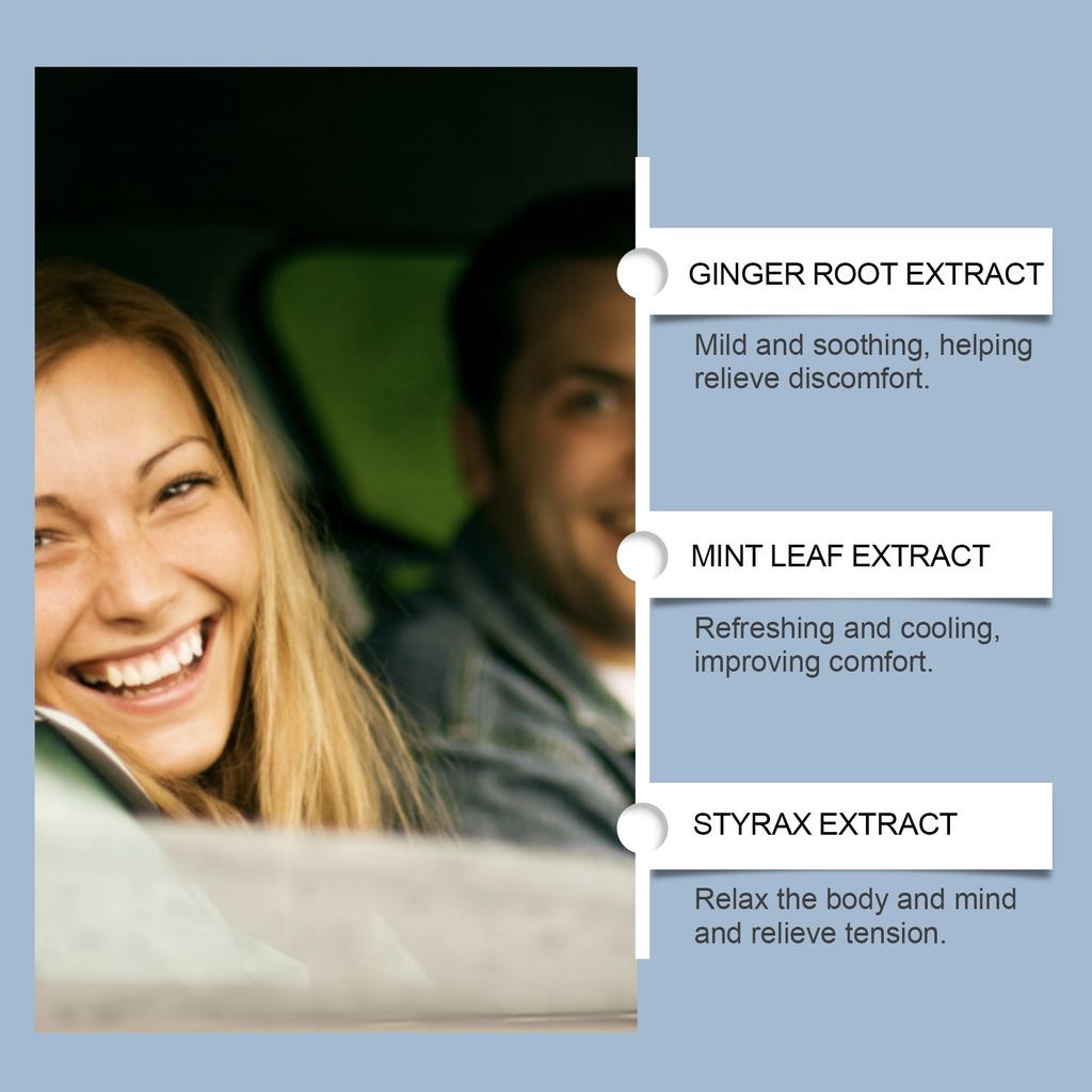 40 Pieces Of Motion Sickness Patches, Dizziness Patches And Seasickness Patches, No Side Effects, Suitable For Traveling By Car, Ship, Airplane, Etc.