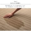 IKEHIKO Rug, Carpet, Remire, Approx. 185 x 185 cm, Green, Square, Fits 2 Tatami Mats, Volume, Low-Rebound, All Season, #3986659