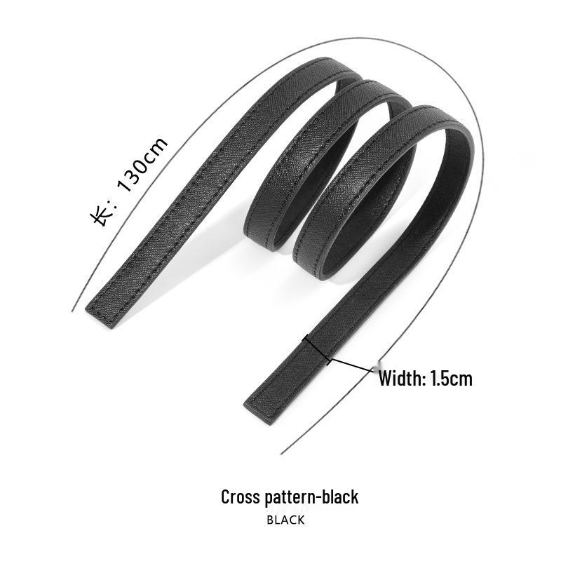 Полоски из коровьей кожи: D-63 Оригинальные DIY Аксессуары для багажа - Варианты плоского, крестообразного, личи плетения