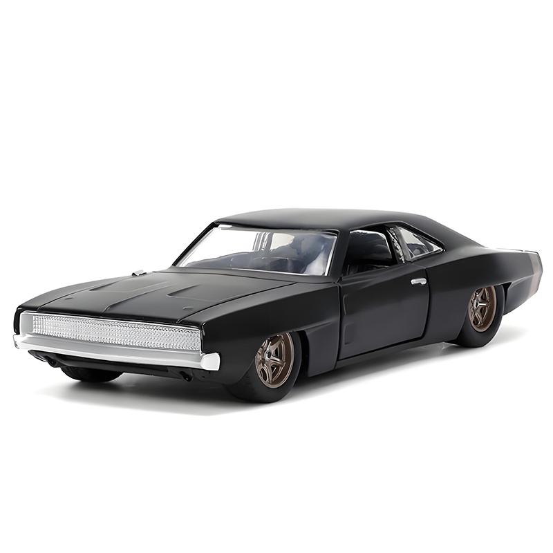 1:32 Зарядное устройство Widebody 1968 года Литой металлический автомобиль Игрушечные автомобили Модель автомобиля Масштабная модель автомобиля Для детей