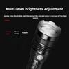 Rechargeable Led Super Bright Long-range Multi-function Outdoor Exploration P90 Strong Light Flashlight