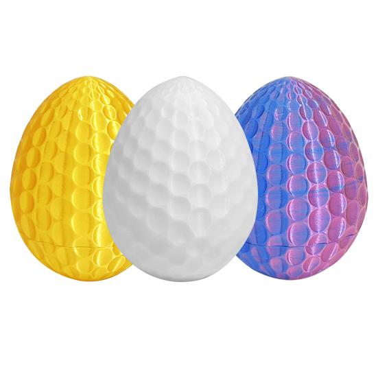 Dragon Egg Puzzle Box 3D Printed Maze Money Gift Box Brain Teaser