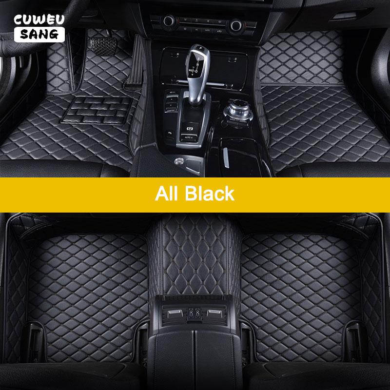 CUWEUSANG Custom Car Floor Mats For Lexus IS IS200 IS200C IS250 IS300 IS300h IS350 IS500 Auto Carpets Foot Coche Accessoriessor