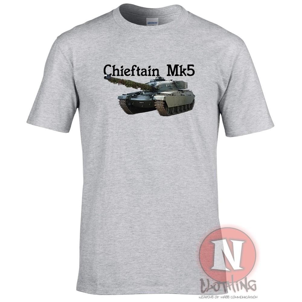 Chieftain Tank TShirt Fv4201 Cold War British Army Mbt 1960 90s Military