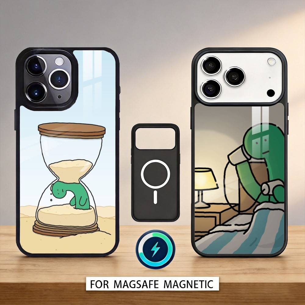 Epc Cute J-JOGUMAN Phone Case For iPhone 17,16,15,14,13,12,Pro,Max For Magsafe Magnetic Wireless Charging