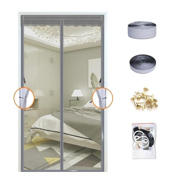 2022 Новый магнитный экран, дверная занавеска, противомоскитная сетка, сетка от насекомых, автоматическое закрытие, простая установка