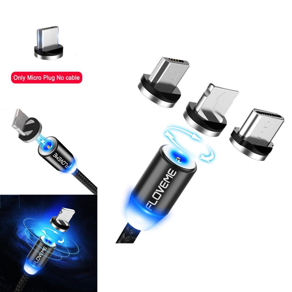 Плетеный магнитный зарядный кабель Lightningusb для iPhone Typec