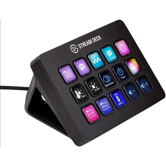Clavier Elgato Stream Deck MK2 - 15 Touches LCD Personnalisables