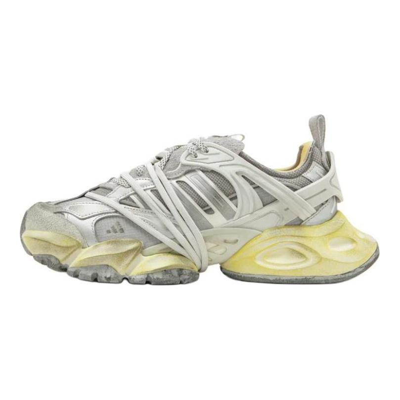 adidas XLG RUNNER DELUXE Амортизация, Дышащие, Термо Низкий верх Повседневные Кроссовки для бега по городу Унисекс Серые кроссовки JR9631