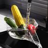 Kitchen Multifunctional Drainage Basket Vegetable Washing Funnel Bowl Fits Kitchen Sink Vegetable Fruit Washing Supplies