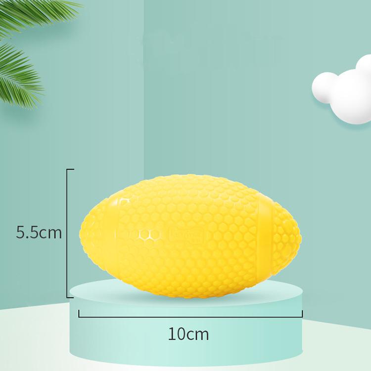 9-14cm 5PCS TPR Multi Styles Durable Interactive Eco Friendly Rubber Ball Organic Dog Chew Cooling Toys