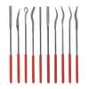 10Pcs 3x140mm Diamond Needle File Set Hand Tools For Fine Filing Polishing Metal Stone Glass Ceramic Wood Carving Craft