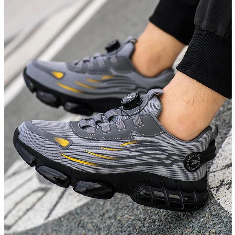 Safety Labor Shoes Comfortable Safety Shoes Man Lightweight Work Shoes Men Breathable Work Shoes Women Safety Sneakers for Work