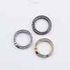 3 шт. Круглые пружинные пряжки-кольца 35 мм Пряжка для сумки/ремня Нажимной триггер Кошельки Сумки Пряжки