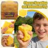 Гигантская сырная игрушка-сквиш Extra Large Size Сырный сквиш Фиджет-игрушки Медленно восстанавливающая форму Формируемая Снимающая стресс мяч Для взрослых Подарки