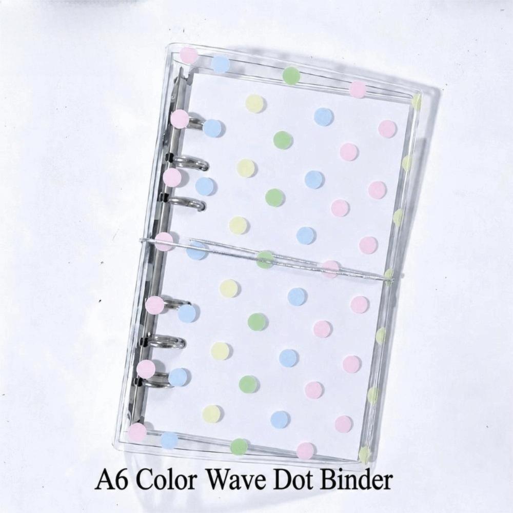 PVC Binder Cover M5/A6/A7 Journal Shell Portable Loose Leaf Shell Students