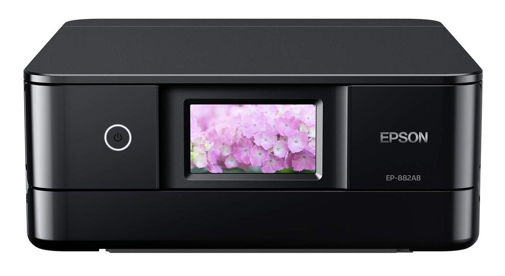 Epson Printer Inkjet Multifunction Printer Colorio Black 2019 New Model EP-882AB (black)