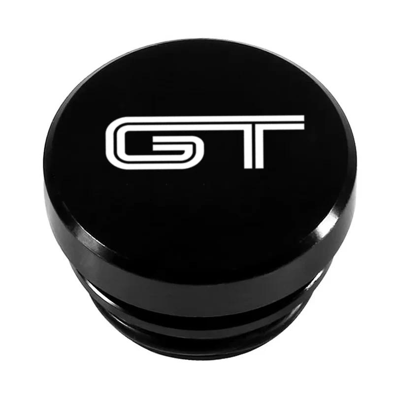 BBAT7 Car Cigarette Lighter Waterproof Cover Dustproof Protective Accessories For Ford GT Logo Button Cover Interior Accessories
