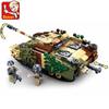 Набор конструктора «Штурмгешютц III» (StuG III) - 524 детали, Военная техника времен Второй мировой войны, Образовательная игрушка для детей, Военные отряды