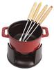 Набор для фондю Staub Chocolate Fondue Pot Cherry Fondue Pot, японское блюдо "Mini 10 см" [Авторизованный продукт] 40509-900