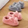 Хлопковые тапочки Cixi для зимнего домашнего использования для пар, весна и осень, нескользящие домашние, зимние плюшевые