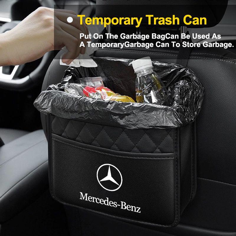 Multi-function Car Storage Bag Automobile Seat Back Storage Pocket For Mercedes-Benz AMG C500 C200 C300 A B C E GLA CLA GLK GL ML GLE