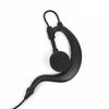 3.5mm Ear Hook Headset for Walkie Talkie Single Ear Radio Earpiece Single Earphone with Coiled Cable