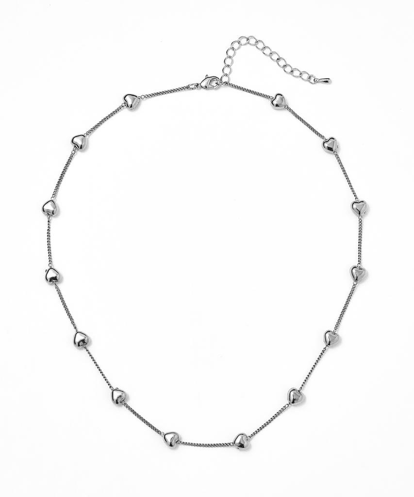 Серебряная цепочка-колье Ccorie Heart Bridge