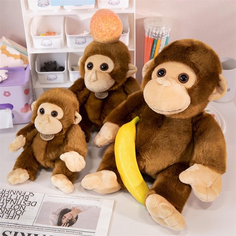 Monkey Doll Gorilla Plush Toy Birthday Gift Children's Toys Home Decoration Plush Animal Monkey Toy Gorilla Plush Toy