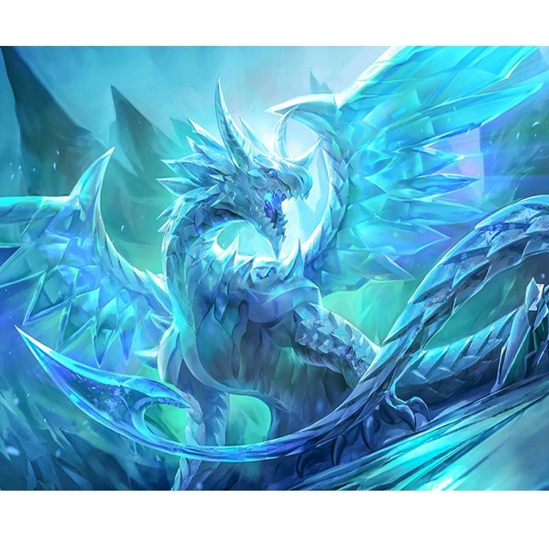 Дракон алмазная живопись круглый квадратный полный дрель мультфильм анимация модерн DIY мозаика вышивка 5D вышивка крестиком домашний декор