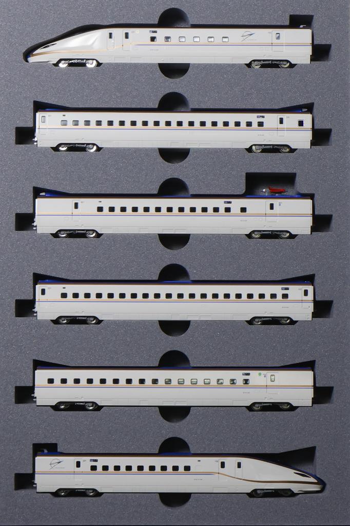 KATO N Gauge W7 Series Hokuriku Shinkansen Базовый набор Модель поезда 6-вагонный 10-1975