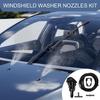 Rebvugr Windshield Washer NozzWiper nozzle kit  oil pipe with connector car windshield oil pipe replacement automotive parts suitable for Chrysler