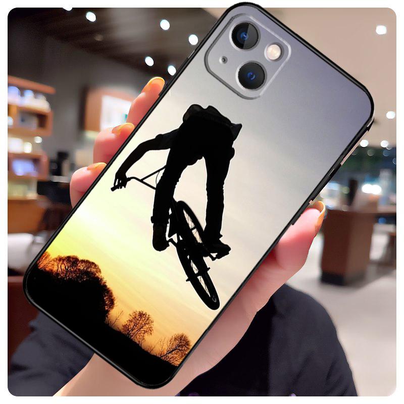 Чехол для iPhone 16 Pro Max 14 13 12 11 15 17 Pro Max mini 15 16 Plus 16e 17 Air с изображением BMX Bike Extreme Sport