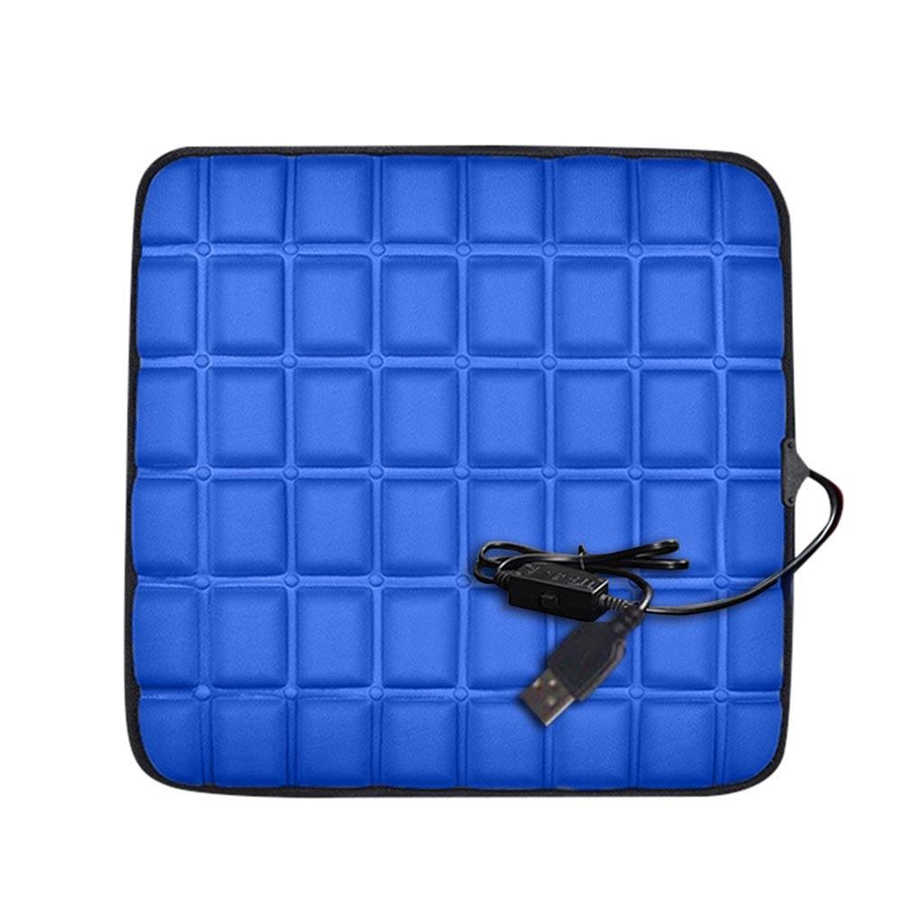 Подушка для автомобильного сиденья с подогревом, быстронагревающаяся электрическая грелка из пеноматериала с эффектом памяти