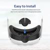 VR Гарнитура Защита для глаз Супермягкая накладка Потоотводящая Дышащая Не вызывающая раздражения Подушка-накладка для лица