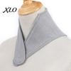Windproof Neck Scarf Thermal Warmer for Winter Cold Weather, Silk Velvet Wrap, Fleece Lined Breathable Wrap Gaiter with Hidden Snap Fastening