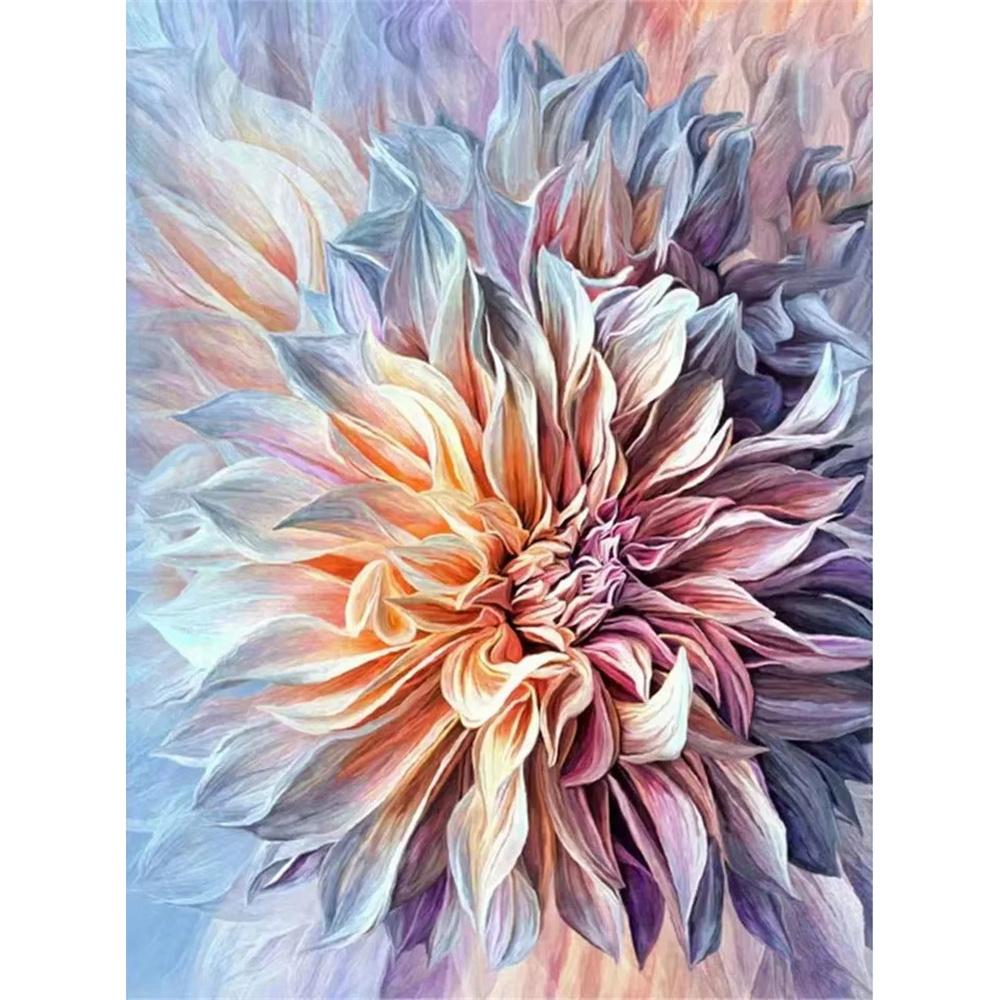 Новая 5D алмазная картина «Дерево» Полная круглая мозаика Пейзаж Цветочная вышивка - Алмазная картина, вышивка крестом