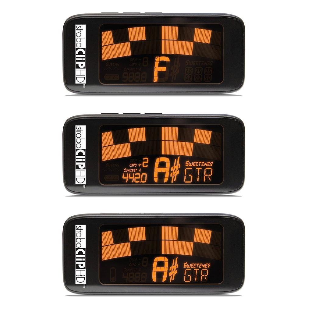Peterson StroboClip HD Strobe Tuner Product Clip-on