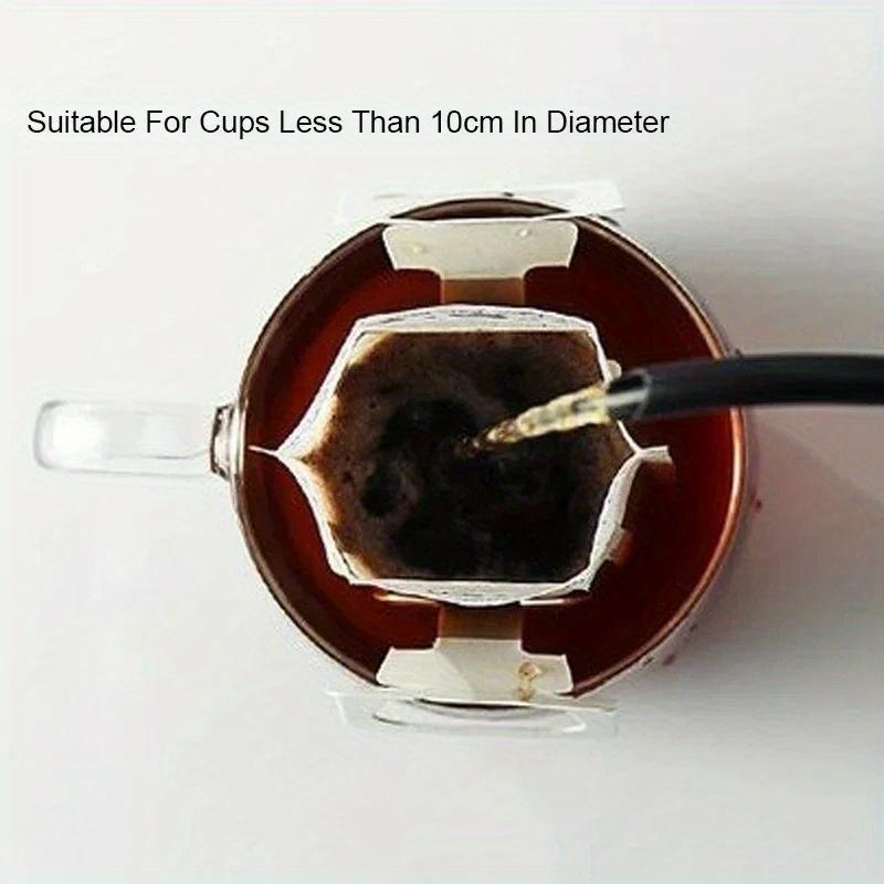 100/200/300pcs Coffee Filter Paper Bags Disposable Drip Coffee Bag Handle Hanging Ear Espresso Coffee Accessories Tea Tool