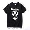 Sleeve T-Shirt Design Summer Basic Tops New Hip-Hop Punk Skull Misfits Brand Aesthetic Clothes Harajuku Streetwear Casual Tees